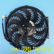 Вентилятор конденсатора 12" (дюймів) втягуючий 12v (120Wt)