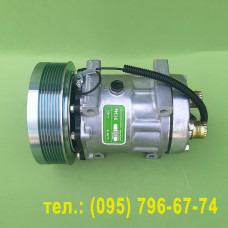Компресор універсальний CL7H15, Direct mount, шків 8PV, з горизонтальним розташуванням виходів ROTALOCK, 12В Компресор універсальний CL7H15, Direct mount, шків 8PV, з горизонтальним розташуванням виходів ROTALOCK, 12В
