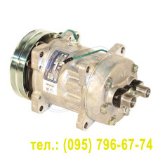 Компресор SD7L15, 132 мм шків A2, 24V, R404a, горизонтальний напрямок штуцерів Компресор SD7L15, 132 мм шків A2, 24V, R404a, горизонтальний напрямок штуцерів