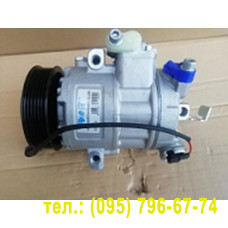 Компресор кондиціонера для Skoda Fabia (6Q0820803D) VW Polo, Audi A2, Seat Ibiza та деяких інших моделей VAG Компресор кондиціонера для Skoda Fabia (6Q0820803D) VW Polo, Audi A2, Seat Ibiza та деяких інших моделей VAG
