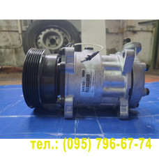 Компресор aналог (SD7H15- 7971),  Шків 6pv, 120мм, 12V,  Cargo 240050 (Renault: Espace, Laguna,  Safran) R134a