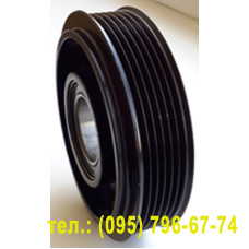Шків компресора Sanden SD6C12, SD7C16, SD7V16, SD7H15,123мм PV6 Шків компресора Sanden SD6C12, SD7C16, SD7V16, SD7H15,123мм PV6
